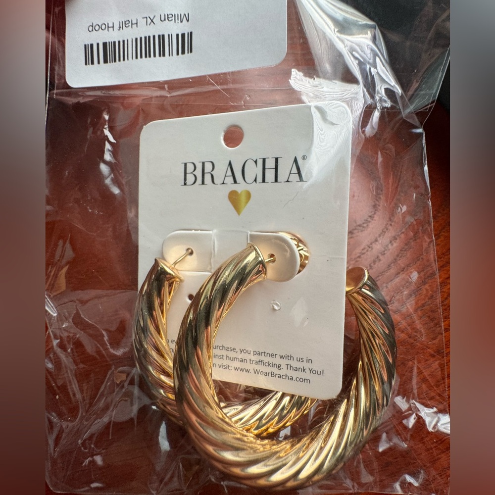 BRACHA Big Hoop Earrings